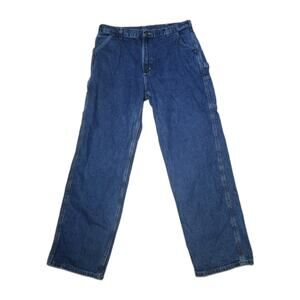 Carhartt Men’s Original Dungaree Fit Carpenter Jeans 38x34 B13-DPS